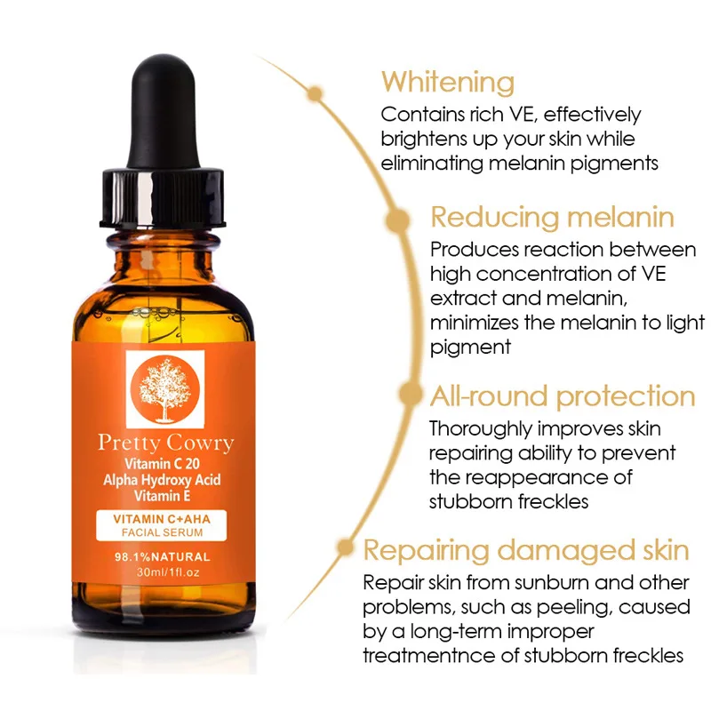 30ml Pretty Cowry Face Essence Hyaluronik Asit Serum Anti Wrinkle Vitamin C & E Skin Care Remove Acne Facial Cream Skin Care 30ml Pretty Cowry Face Essence Hyaluronik Asit Serum Anti Wrinkle Vitamin C & E Skin Care Remove Acne Facial Cream Skin Care