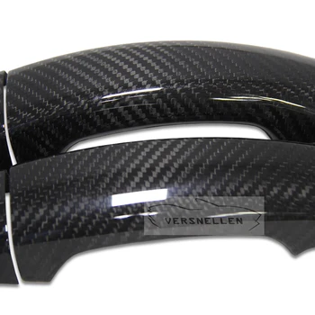 

Top quality Accessories Dry Carbon Fiber Door Handle Cover Trim For For AUDI A1 A4 A5 S4 S5 Q3 Q5 SQ5 RS4 RS5 Car Styling