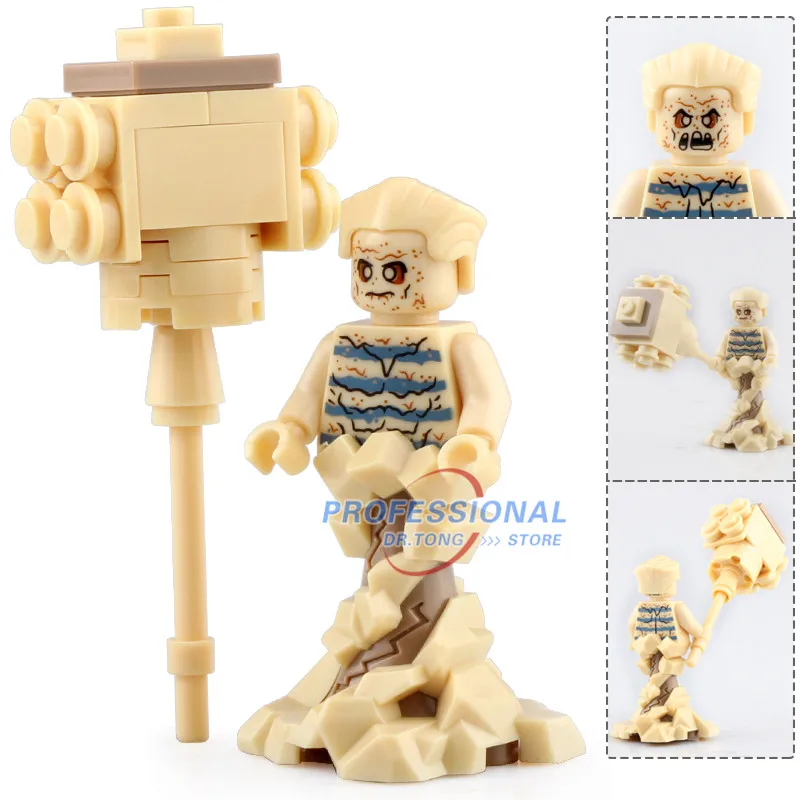 

LegoING Marvel Super Heros Iron Man Thor War Machine Sandman Building Blocks Bricks Figure Model Toys For Children XH1125