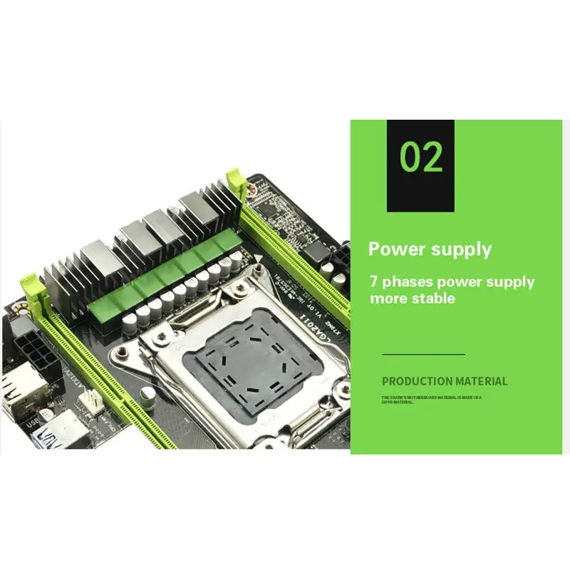 X79 M2 материнская плата Lga2011 Atx Usb3.0 Sata3 Pci-E Nvme M.2 Ssd Поддержка Reg Ecc памяти и процессор Xeon E5