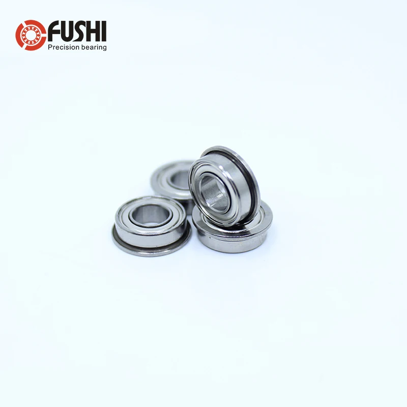 Stainless Flanged Ball Bearings MF128zz 8*12*3.5 4 PCS 8x12x3.5 mm SMF128zz