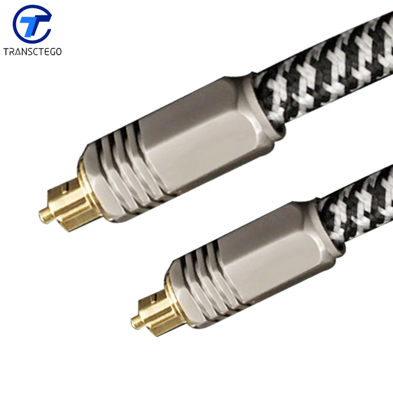 

Toslink Digital Audio Fiber Optic cable round cable 1 meters - 5 meters