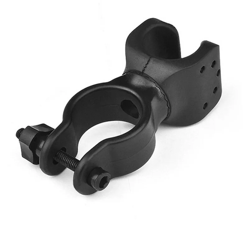High Quality Universal Bike Flashlight LED Torch Mount Clip 360 Degree Rotation Cycling Clip Clamp Bicycle Light Holder VE