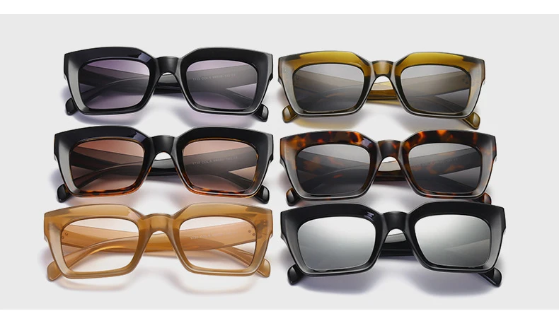 JackJad 2018 Новая мода 41450 KATE стиль квадратный рамки солнцезащитные очки для женщин Винтаж градиент бренд дизайн защита от солнца очки Óculos De Sol