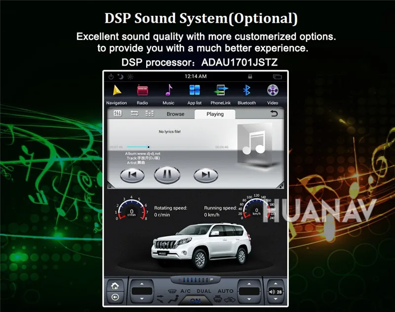 Best Tesla style Android Car GPS Navigation Car NO DVD Player For Toyota Land Cruiser 200 2016 2017 2018 car stereo unit multimedia 14