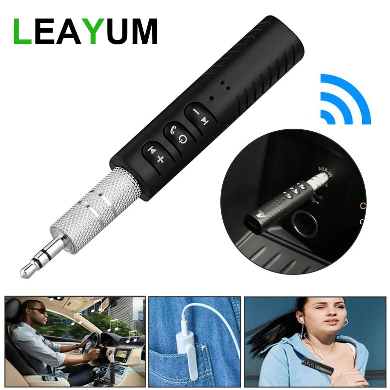 Mini Wireless 4.1 Bluetooth adapter Receiver AUX 3.5mm Jack Audio Music