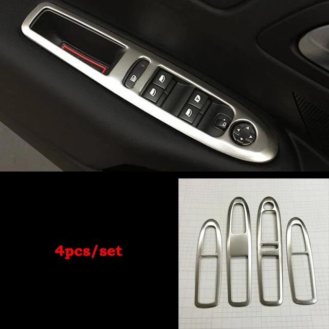 For Citroen C4 2016 Stainless Steel Car Electric Power Window
