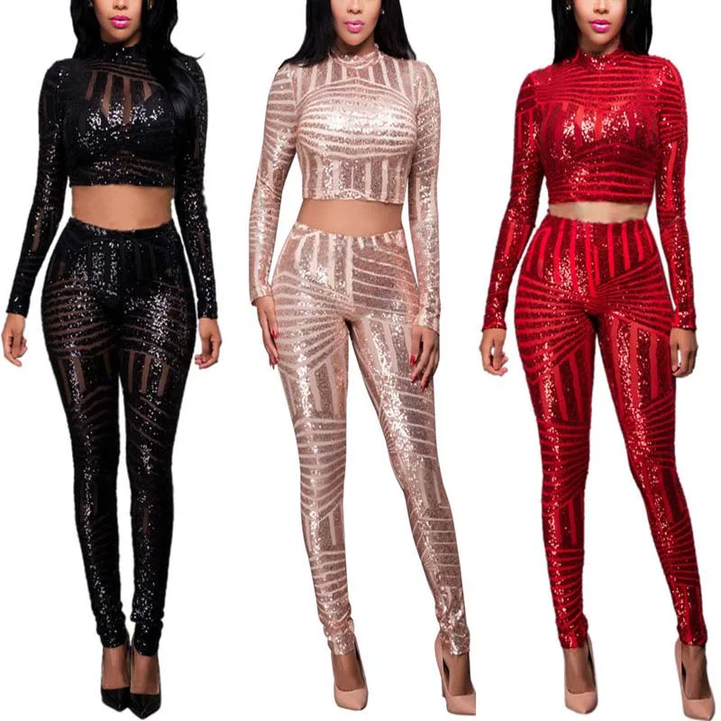 Heyouthoney fashion brand spring high quality women sexy club sequined