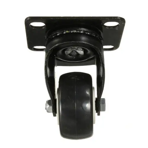 CNIM Hot 4 Pcs Heavy Duty 200kg 50mm Swivel Castor Wheels Trolley Furniture Caster Rubber