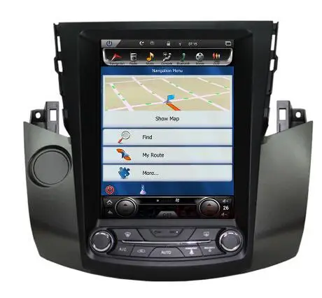 

10.4" tesla style vertical screen android 8.1 Six core Car GPS radio Navigation for Toyota RAV4 2006-2012