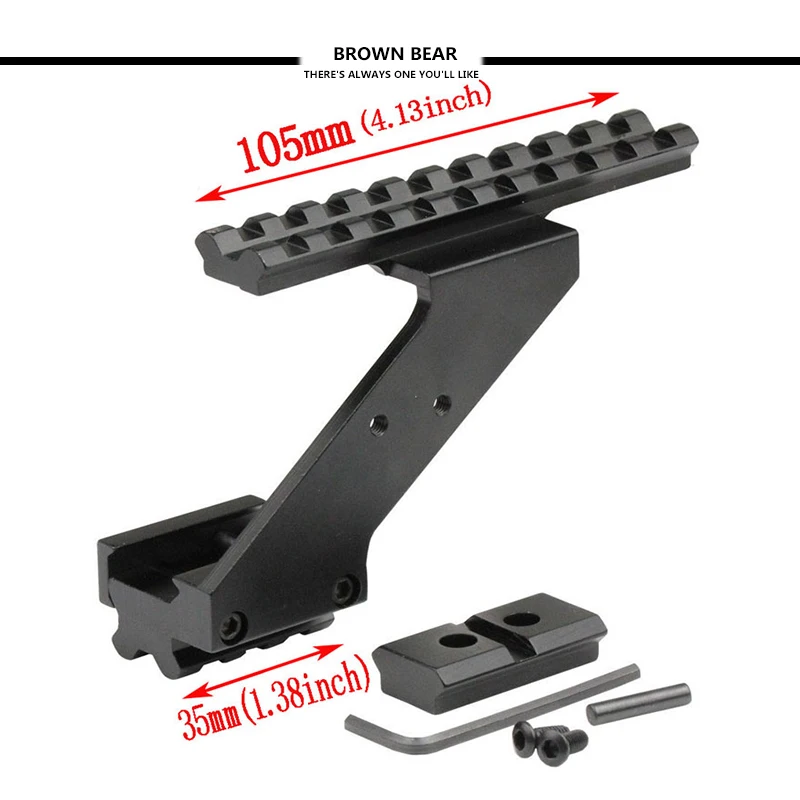 التكتيكية مسدس مسدس رفع نطاق جبل 20mm ويفر و Picatinny السكك الحديدية ل يزر النطاق البصري البصر GL 17 19 20 22 23 30 32 التكتيكية مسدس مسدس رفع نطاق جبل 20mm ويفر و Picatinny السكك الحديدية ل يزر النطاق البصري البصر GL 17 19 20 22 23 30 32