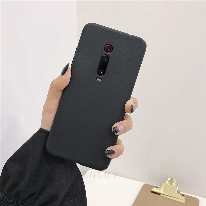 Чехол для xiaomi mi 9t pro redmi k20 7a, однотонный силиконовый чехол ярких цветов для xiaomi redmi k20 pro, милый ТПУ чехол для задней панели телефона