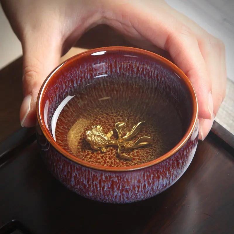 

Ceramic teacup zodiac owner using drinking utensils Kung Fu 100ML