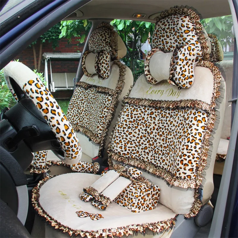 Ayrg-Bowknot-Leopard-Lace-Universal-Auto-Car-Seat-Covers-Velvet-Plush-Full-Set-19pcs-1