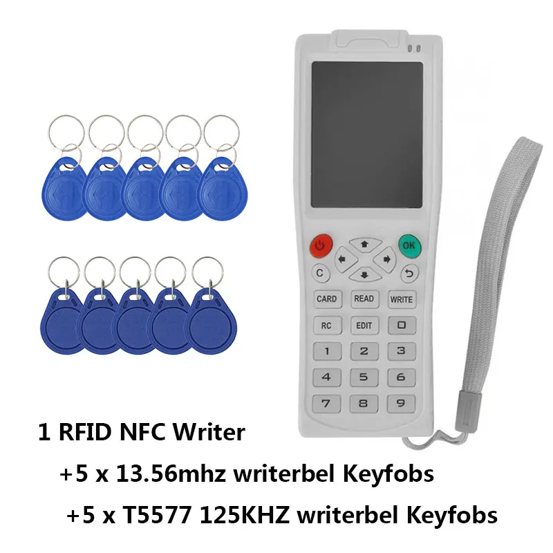 Новейший iCopy 3/5 NFC IC копир RFID ID Reader писатель Дубликатор английская версия iCopy5 с полной функцией декодирования ключ для смарт-карты - Цвет: icopy5-5uidk-55200k