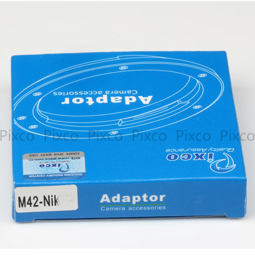 Адаптер для макрообъектива Pixco M42 Nik подходит Nikon D7200 D5500 D750 D810 D4S D3300 Df D5300 D610 D7100 D5200