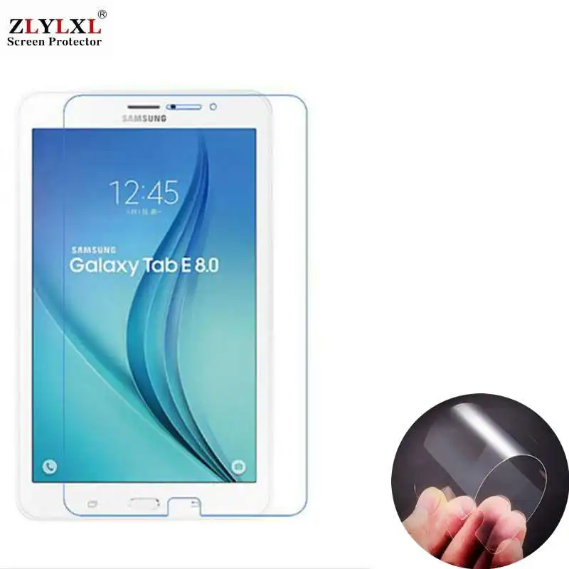 

2 pcs alot soft film for Samsung Galaxy Tab E 8.0 T377 pad Tablet PC screen protector 8.0"