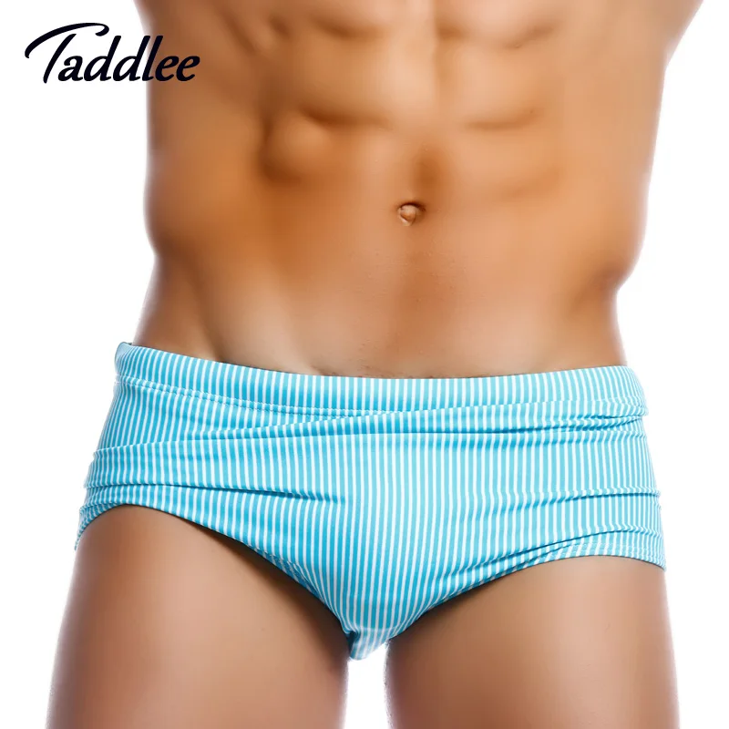 

Taddlee Brand Swimwear Man Swimming Boxers Gay Penis Pouch Low Waist Designed New Swimsuits Brazilian Cut Swimming Boxer Trunks