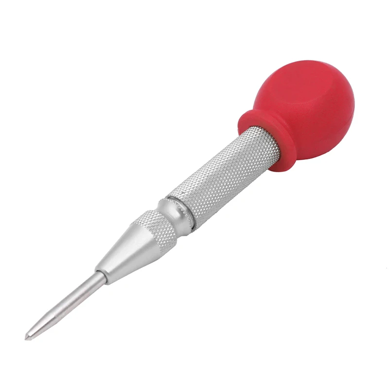 

HOT 1Pcs HSS Center Punch Stator punching Automatic Center Pin Punch Spring Loaded Marking Drilling Tool With A Protective Sle