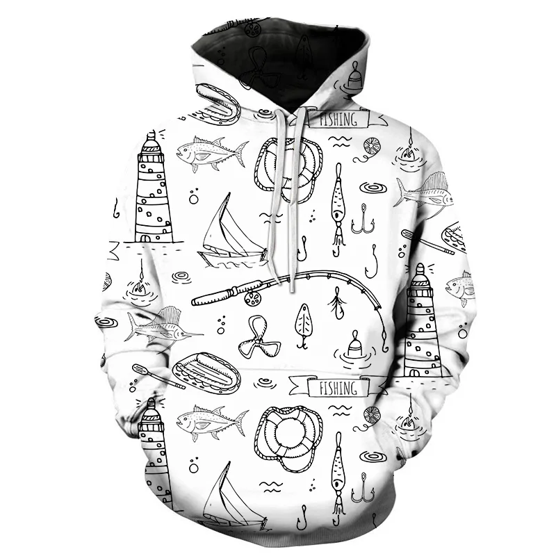 

Mens 2019 New Spring Style All-in-one Fashion Men's Casual Hoodie Comfortable Pullover Mathematical Geometry Print Hoodies