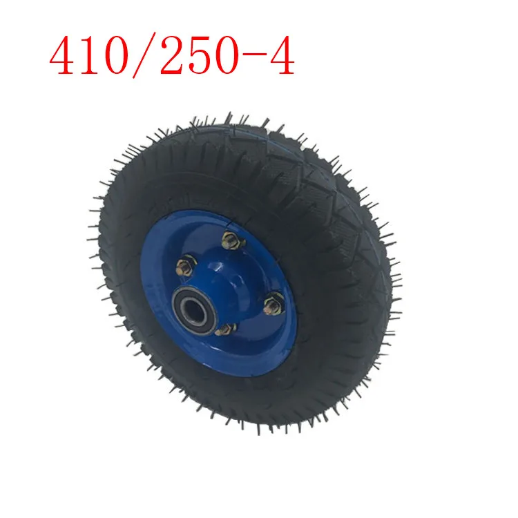 Lightning Shipment Pneumatic Tire For 8 Inch Trolley 410 250 4 Wheelbarrow Wheels 410 250 4 Tyre Tyres Aliexpress