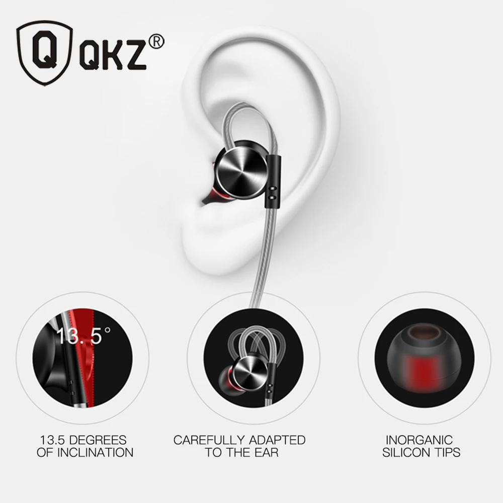 Наушники QKZ DM10 CNC HiFi наушники-вкладыши fone de ouvido Металл DJ MP3 гарнитура auriculares audifonos
