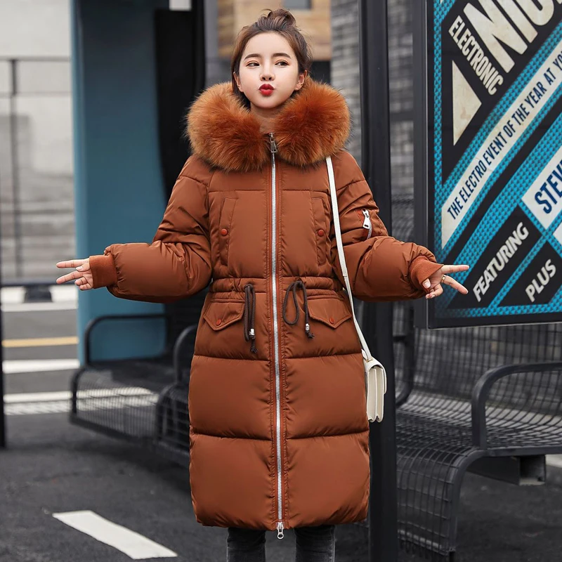 Capuche Veste Le Femelle Chaud army gray Parkas Manteau Femmes Coton black Vers Bas Longue brown Green Col Manteaux Occasionnel Hiver Grand À Armée Ftlzz Vert Neige Beige Fourrure De W6w0qUt6n