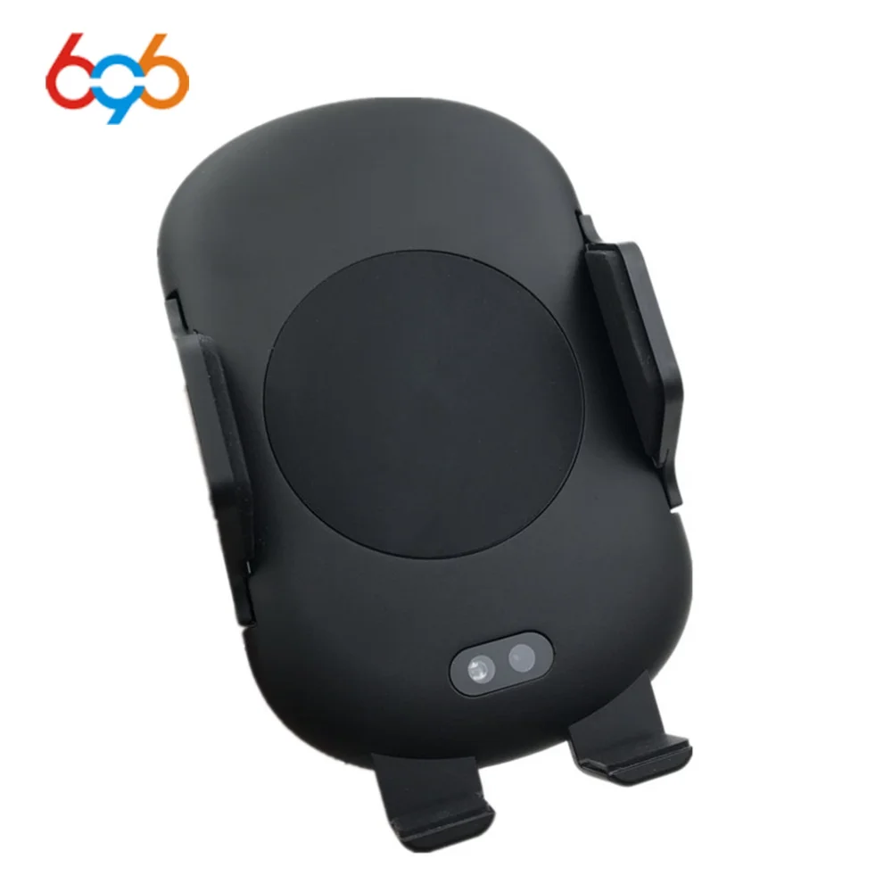 

696 C10 Qi Car Fast Wireless Charger Car Phone Air Vent Holder for IPhone X Samsung S9 S8 Note 8 with Infrared Sensor Automatic