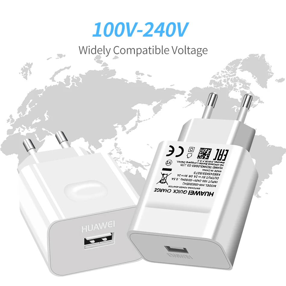 6Huawei P10 lite P10 Plus SuperCharge 9V2A Charger 2A USB Type C Cable Huawei P9 Plus nova2 Plus honor v9 8 9 note8 v8 Play