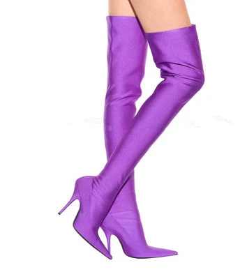 womens purple combat boots