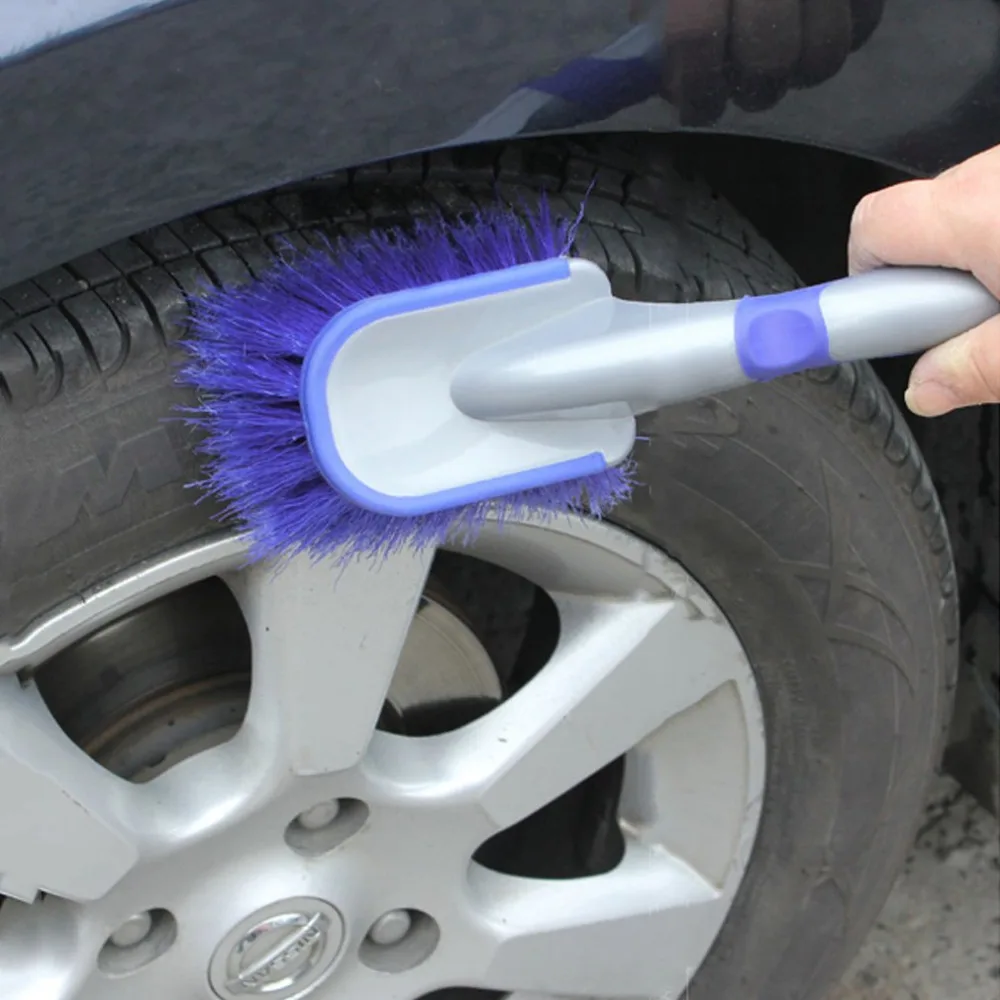 Multi Functional Car Tyre Cleaning Brush Wheel Hub Washing Tool Anti
