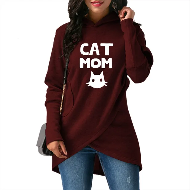 cat mom sweatshirt