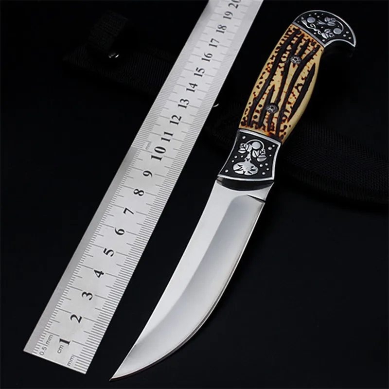 Дешевый Новинка 2018 года Лидер продаж 7CR17MOV сталь открытый фиксированной тактический армии охотничий нож для выживания кемпинг Sharp Военная Униформа ...