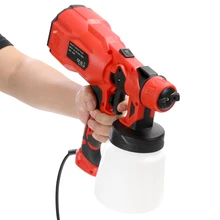 Электрический Краскораспылитель распылитель с регулировкой ширины распыления бытовой промышленности многофункциональный распылитель