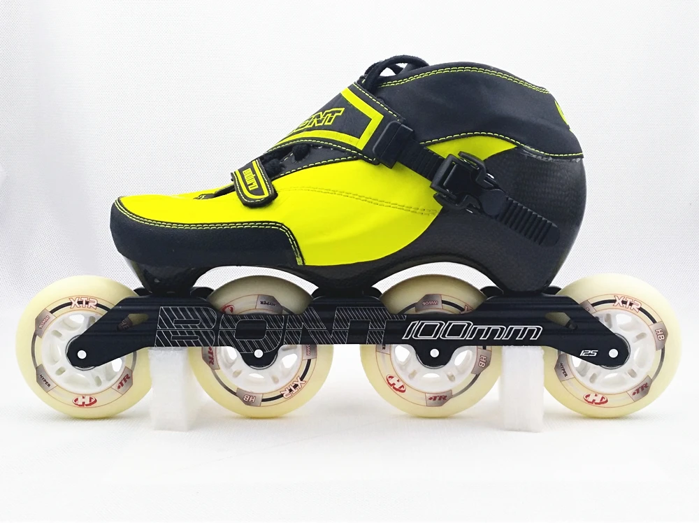 

Bont Inline Skate Enduro 3PT Yellow Black Package speed skate inline skate