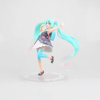 

Anime Hatsune Miku Spring Clothes Ver. Miku PVC Action Figure Resin Collection Model Toy Doll Gift Cosplay