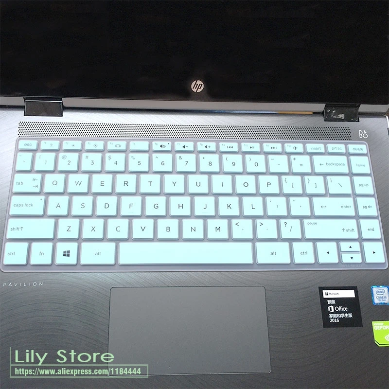 Защитная пленка для клавиатуры 13,3 дюймов для ноутбука hp ENVY 13 13-ah0003la 13-ah0002la 13-ah1025cl 13-ah0011tu ah1025cl ah0002la - Цвет: whiteblue