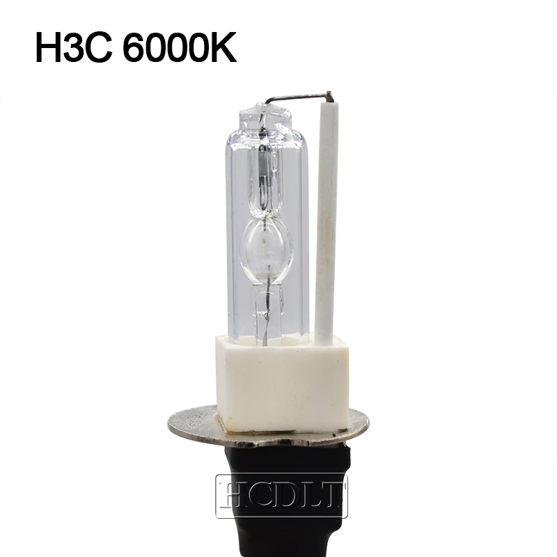 HCDLT 12V Car Light 35W 55W H3C HID Xenon Lamp 3000K Yellow H3 6000K 4300K 8000K H3C Ceramic Base Auto Headlamp Replacement Bulb (7)