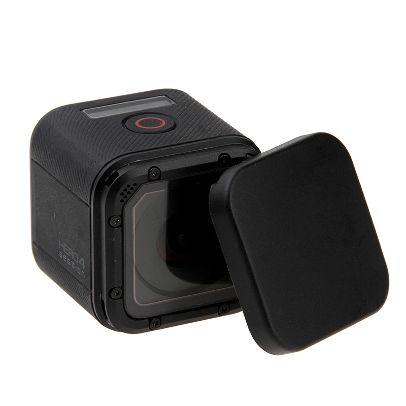 

30pcs Black Hard Lens Protective Case Cover Cap Hat for Go pro 5 Session Gopro Session 5S 4S 4k Action Sport Camera Accessories