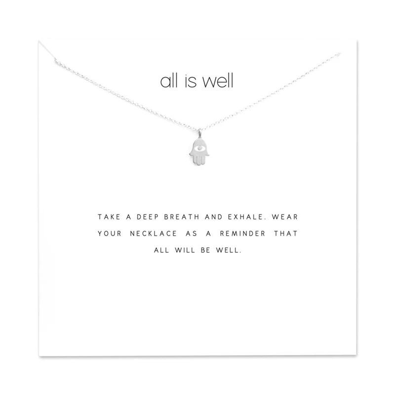 fatima hand necklace
