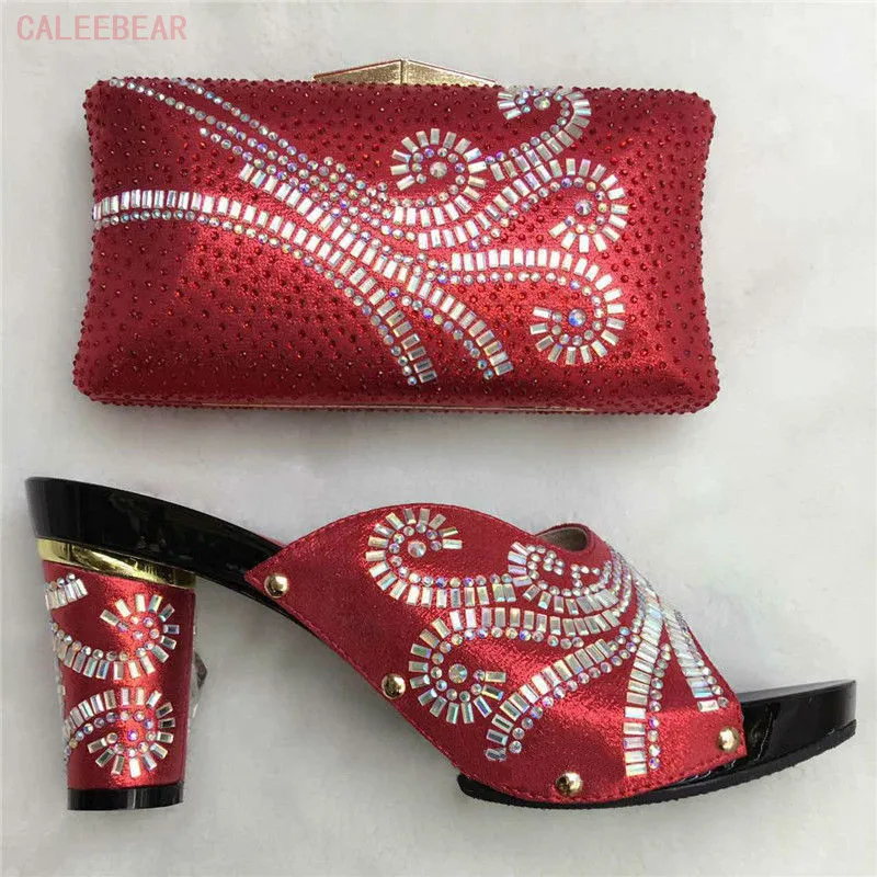 Buy Red Color Shoe and Bag To Match