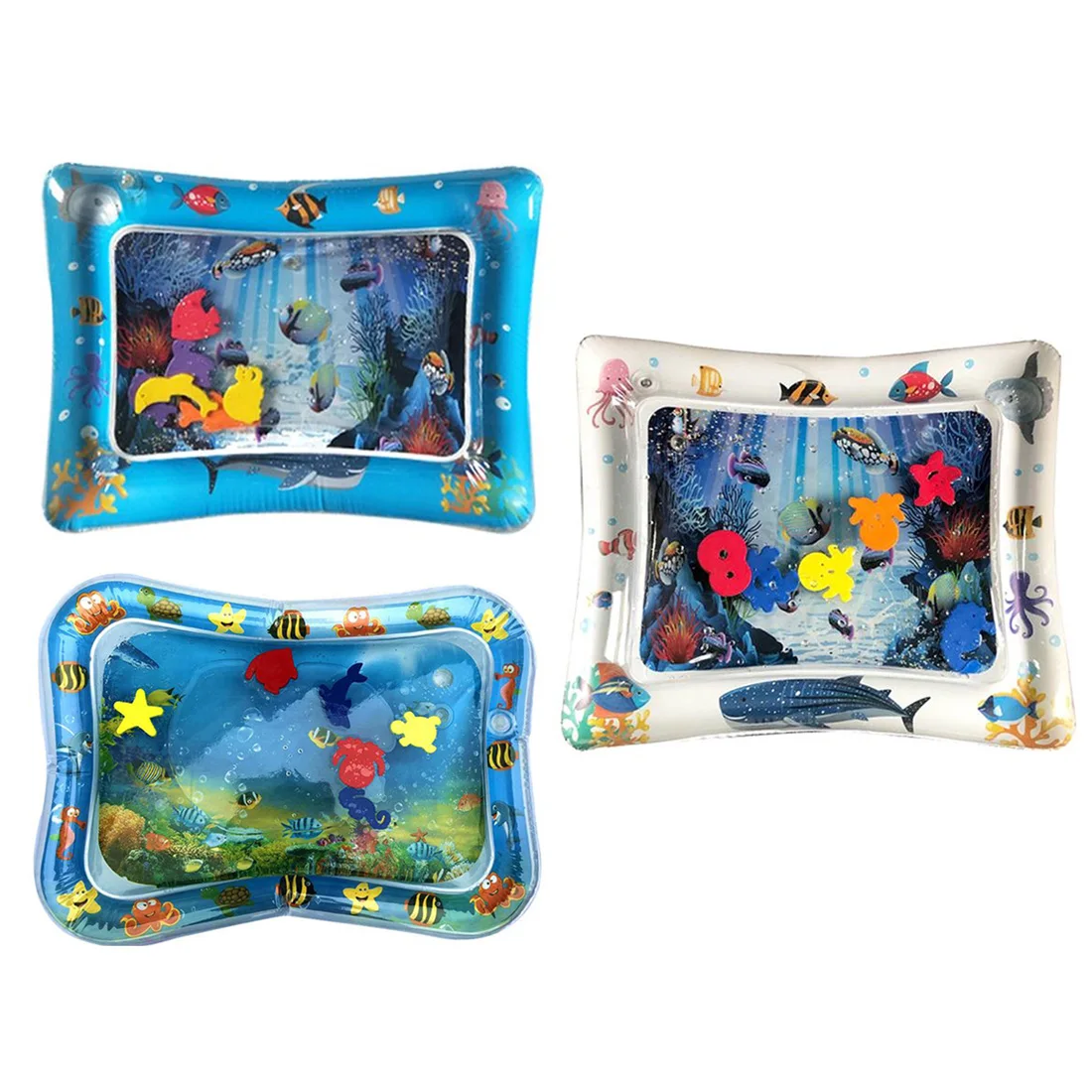 

Newborn Baby Cushion Water Pad Summer Baby Crawling Water Mat Play mat Toddler Pad Inflatable Play Pat