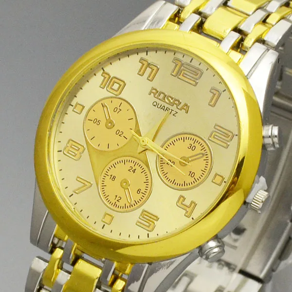 Rosra orologi da uomo orologi da uomo d'affari di moda orologi da