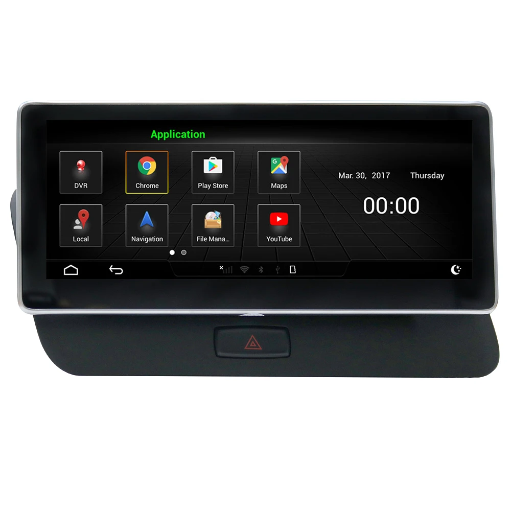 Clearance 4G RAM 64G ROM Android display for Audi Q5 2009-2017 10.25" touch screen GPS Navigation car radio stereo dash multimedia player 3
