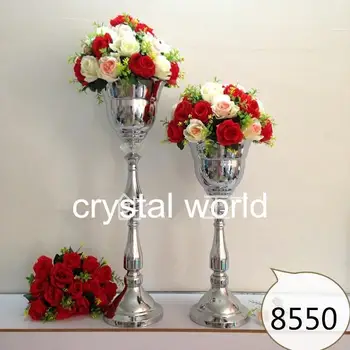 

wholesale mental diamond aisle stands /walkway stand / wedding crystal pillar for weddings