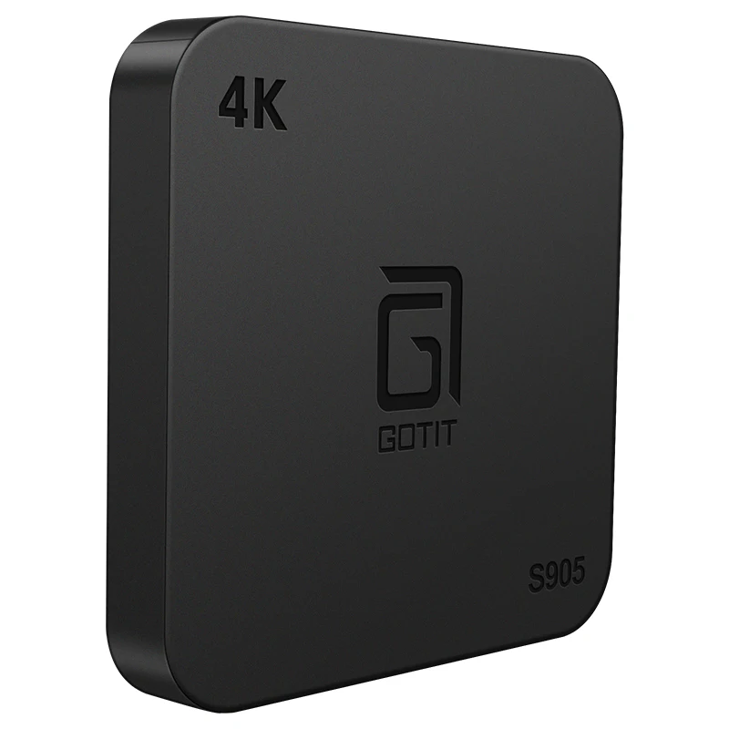 ТВ приставка GOTIT S905 Android 7 1 ГБ/8 ГБ 2 ГБ/16 Amlogic S905W 64 бит четырехъядерный HD 4K