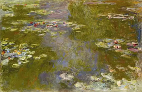 Claude Monet Kanvas Lukisan  Bunga Teratai Murah Gambar 