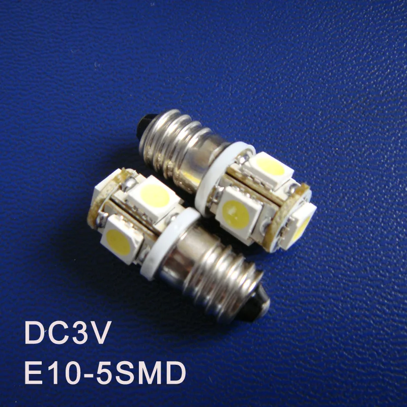 Высокое качество E10 Led 3V лампа DC3V свет светодиод контрольная приборная Бесплатная