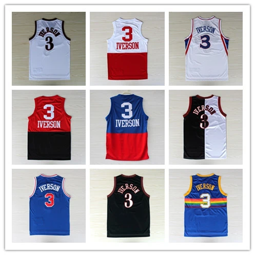 iverson jersey red