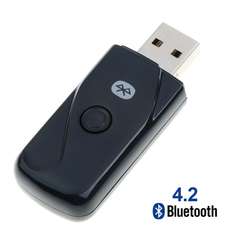 Мини USB Bluetooth адаптер с передатчиками 4,2 беспроводной аудио музыка стерео передача ключ передатчик для компьютера ноутбука динамик